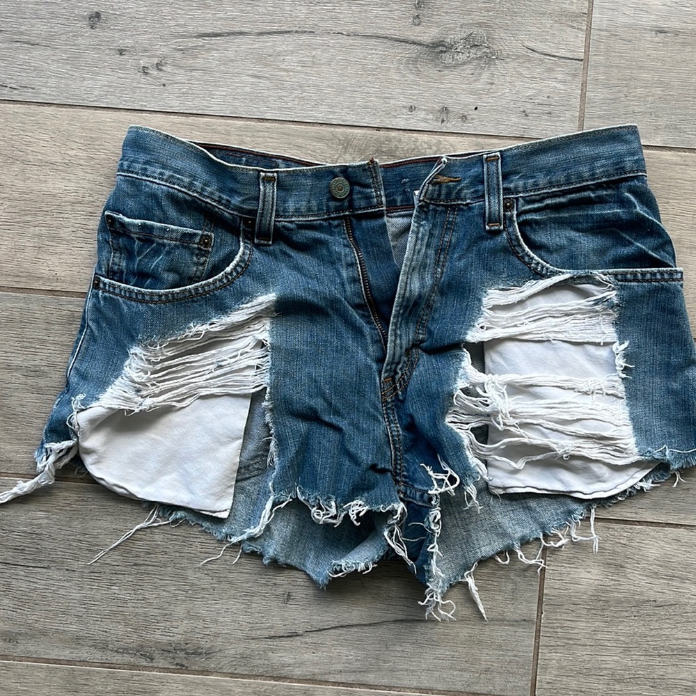 Vintage Mini Denim Levi shorts